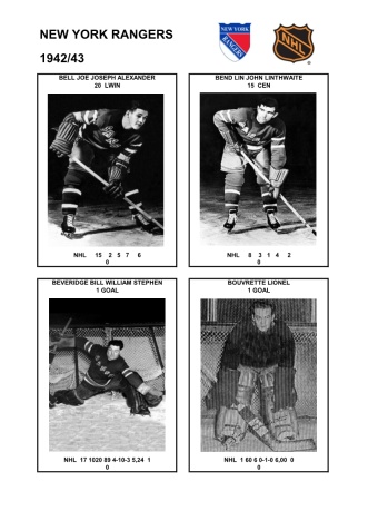 NHL nyr 1942-43 foto hracu1