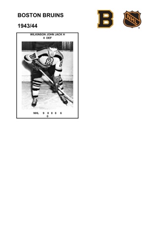 NHL bos 1943-44 foto hracu8