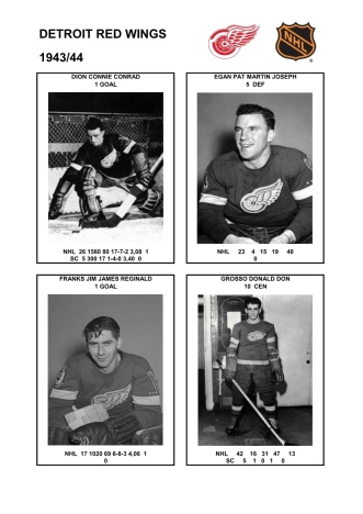 NHL det 1943-44 foto hracu3
