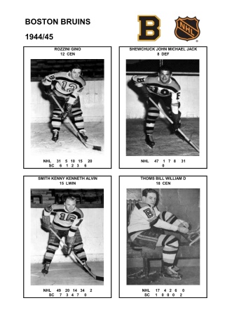 NHL bos 1944-45 foto hracu6