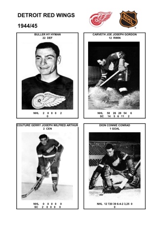 NHL det 1944-45 foto hracu2