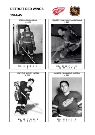 NHL det 1944-45 foto hracu3