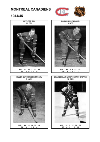 NHL mtl 1944-45 foto hracu3