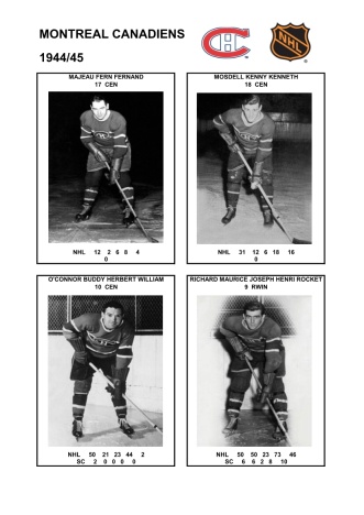 NHL mtl 1944-45 foto hracu5
