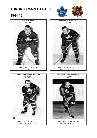 NHL tor 1944-45 foto hracu1