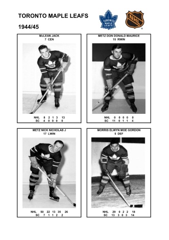 NHL tor 1944-45 foto hracu4