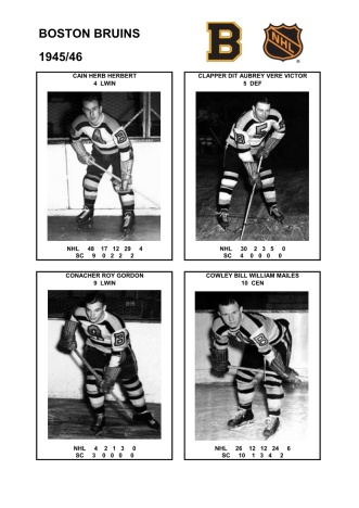 NHL bos 1945-46 foto hracu2