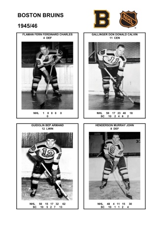 NHL bos 1945-46 foto hracu4