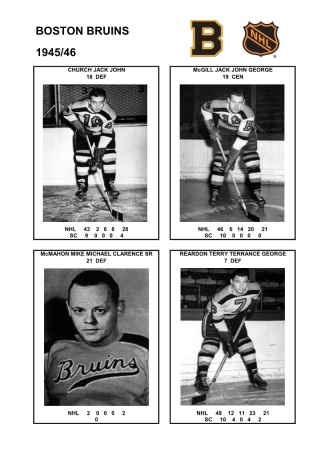 NHL bos 1945-46 foto hracu5