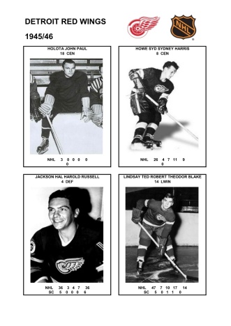 NHL det 1945-46 foto hracu4