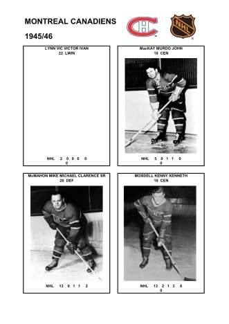 NHL mtl 1945-46 foto hracu4