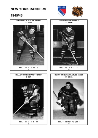 NHL nyr 1945-46 foto hracu2