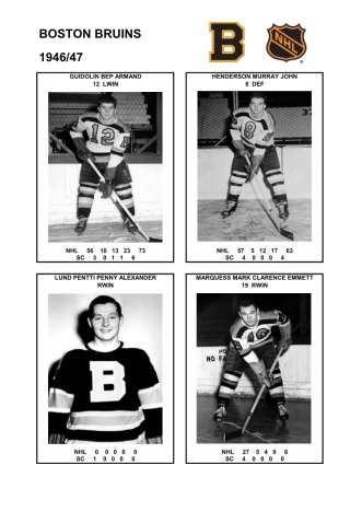 NHL bos 1946-47 foto hracu4