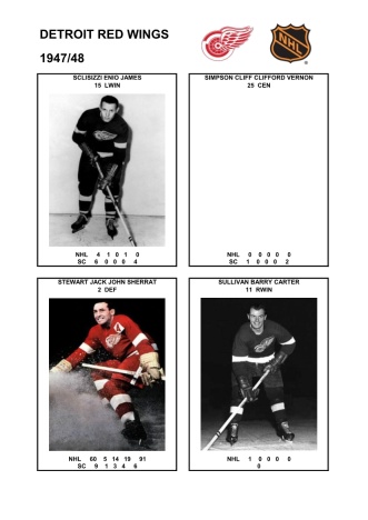 NHL det 1947-48 foto hracu7