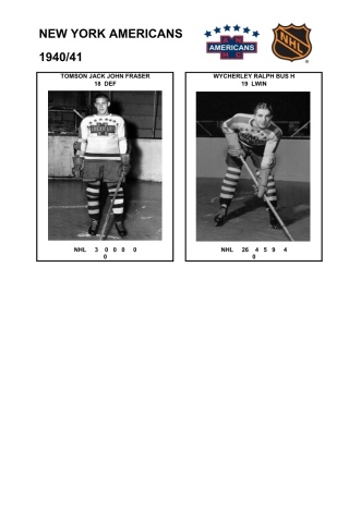 NHL nya 1940-41 foto hracu7
