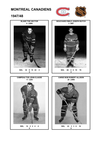 NHL mtl 1947-48 foto hracu1