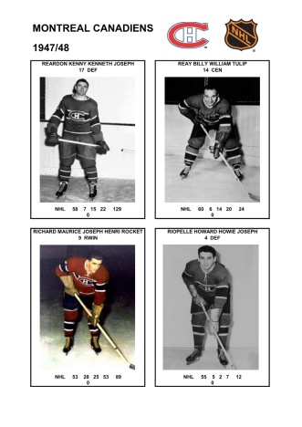 NHL mtl 1947-48 foto hracu7