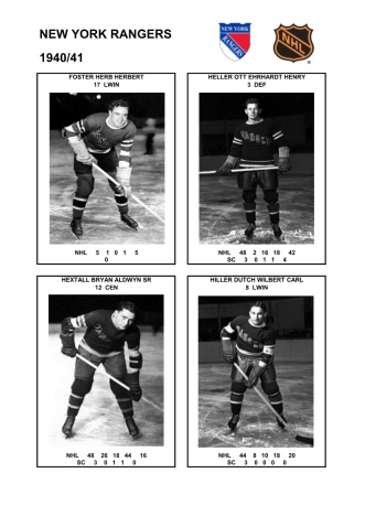 NHL nyr 1940-41 foto hracu2