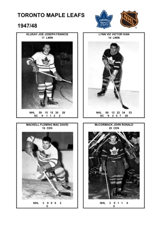 NHL tor 1947-48 foto hracu3