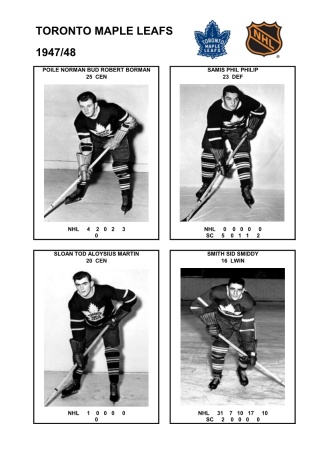NHL tor 1947-48 foto hracu5