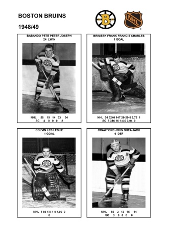 NHL bos 1948-49 foto hracu1