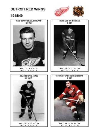 NHL det 1948-49 foto hracu7