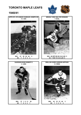 NHL tor 1940-41 foto hracu1
