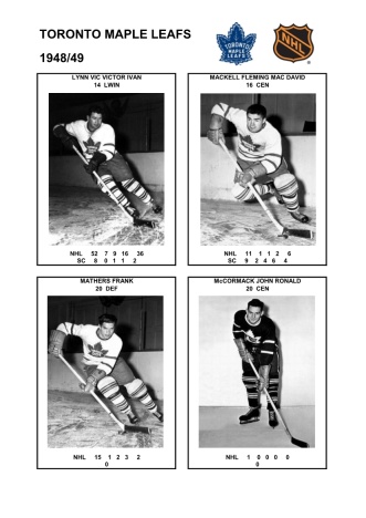 NHL tor 1948-49 foto hracu5
