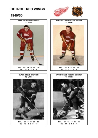 NHL det 1949-50 foto hracu1