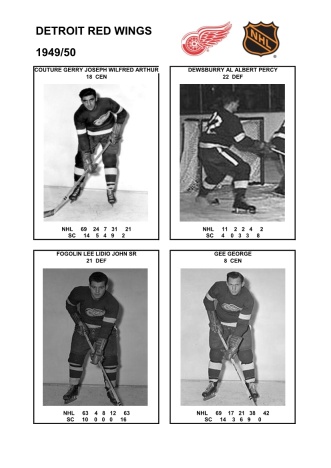 NHL det 1949-50 foto hracu2
