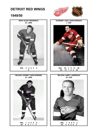 NHL det 1949-50 foto hracu7