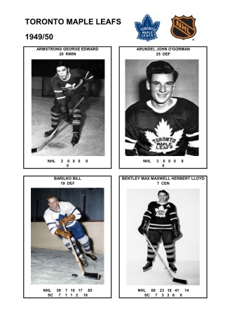 NHL tor 1949-50 foto hracu1