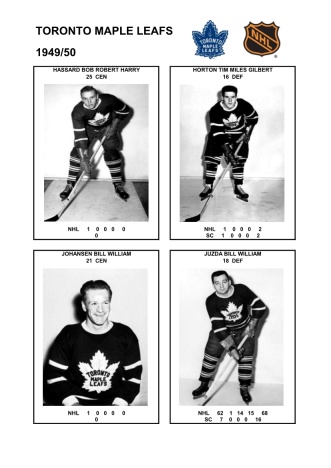 NHL tor 1949-50 foto hracu4