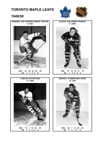 NHL tor 1949-50 foto hracu5