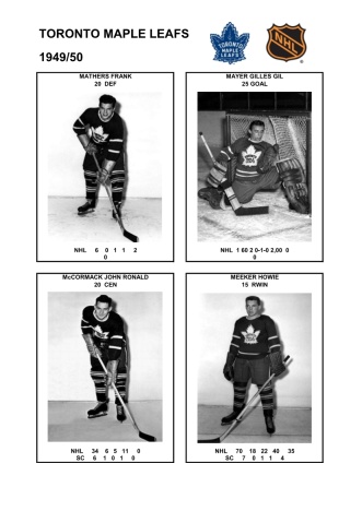 NHL tor 1949-50 foto hracu6