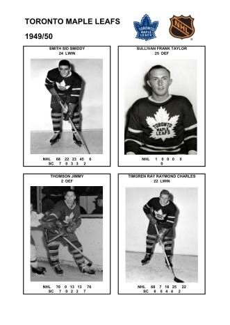 NHL tor 1949-50 foto hracu8