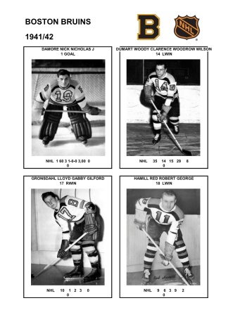 NHL bos 1941-42 foto hracu3