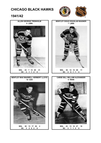 NHL chc 1941-42 foto hracu1