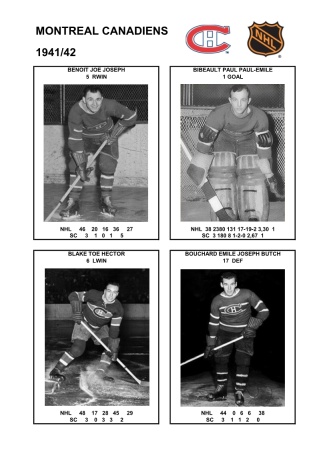 NHL mtl 1941-42 foto hracu1