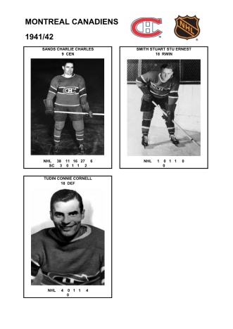 NHL mtl 1941-42 foto hracu7
