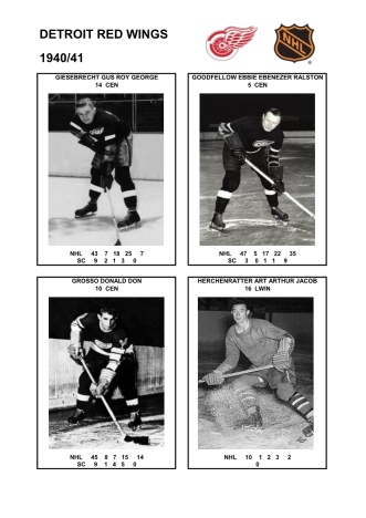 NHL det 1940-41 foto hracu3