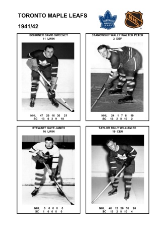 NHL tor 1941-42 foto hracu5